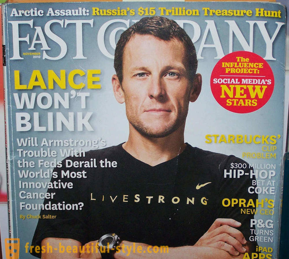 Lance Armstrong: A Biography, kerjaya pelumba, melawan kanser, dan buku-buku foto