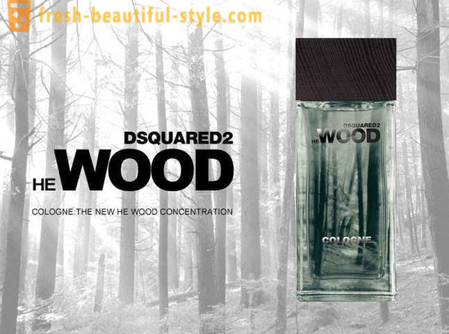 Dsquared Wood - baris keterangan wangian dan jenama