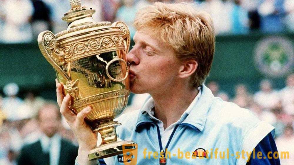 Pemain tenis Boris Becker: gambar biografi, kehidupan peribadi dan keluarga