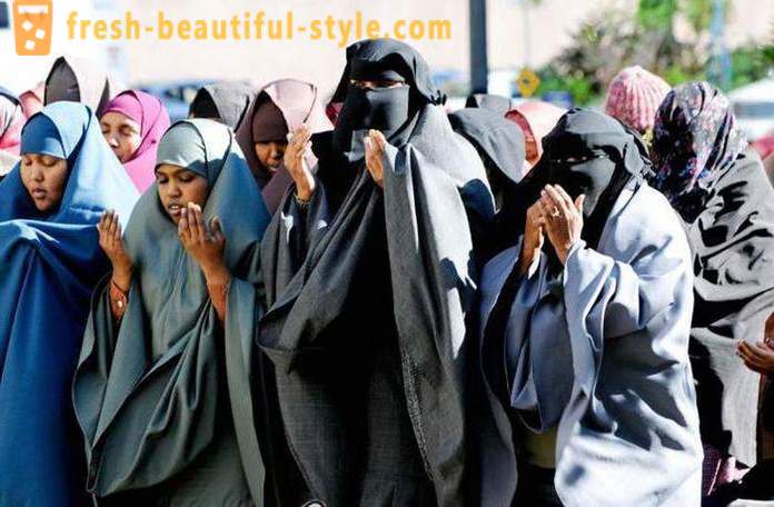 Apa yang tudung? pakaian luar wanita di negara-negara Islam