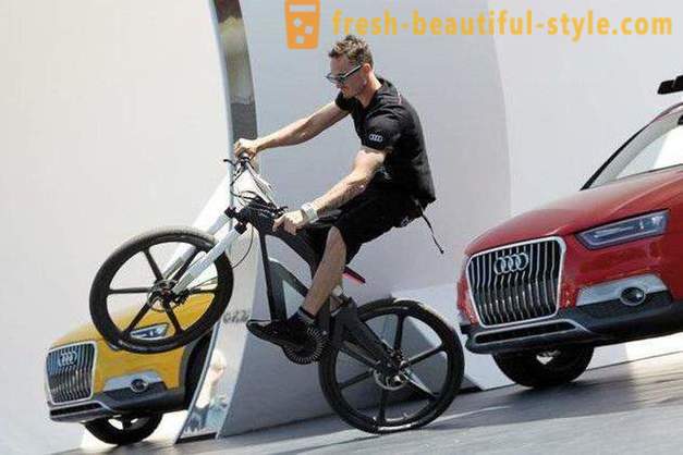 Basikal Audi: gambaran, ciri-ciri, kelebihan,