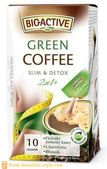 Green Slimming Coffee: ulasan, manfaat dan kemudaratan, Arahan