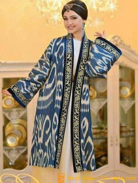 Pakaian Uzbekistan: ciri-ciri tersendiri