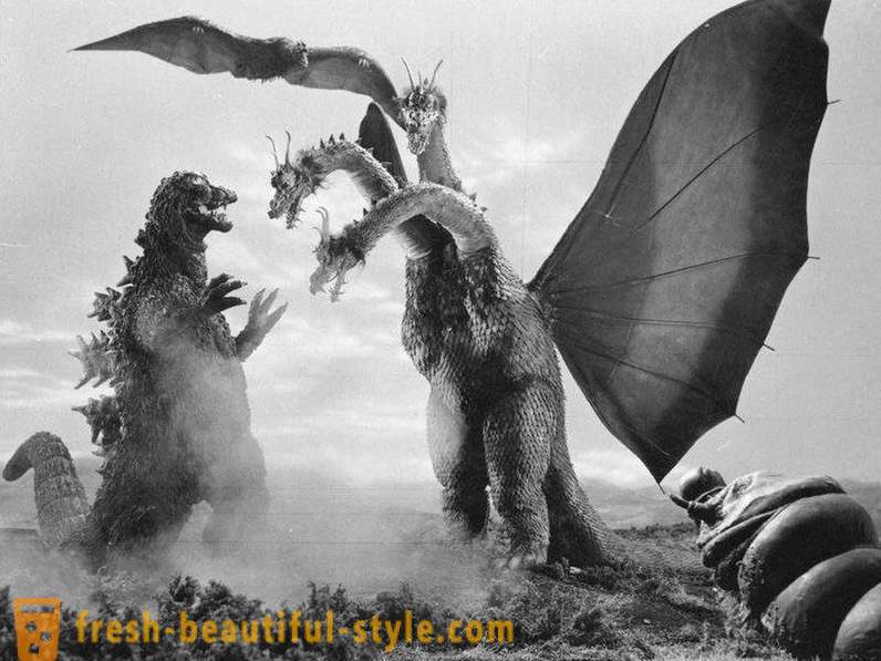 Bagaimana untuk menukar imej Godzilla dari 1954 hingga ke hari ini