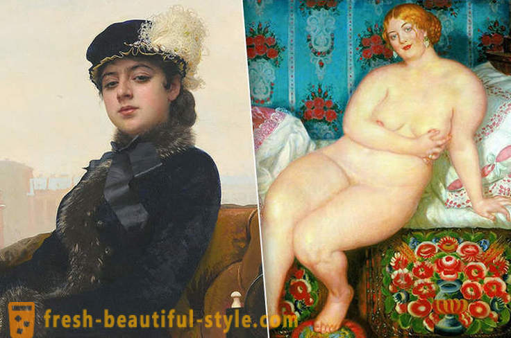 Yang wanita digambarkan dalam lukisan terkenal oleh artis Rusia