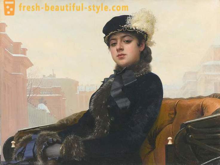 Yang wanita digambarkan dalam lukisan terkenal oleh artis Rusia