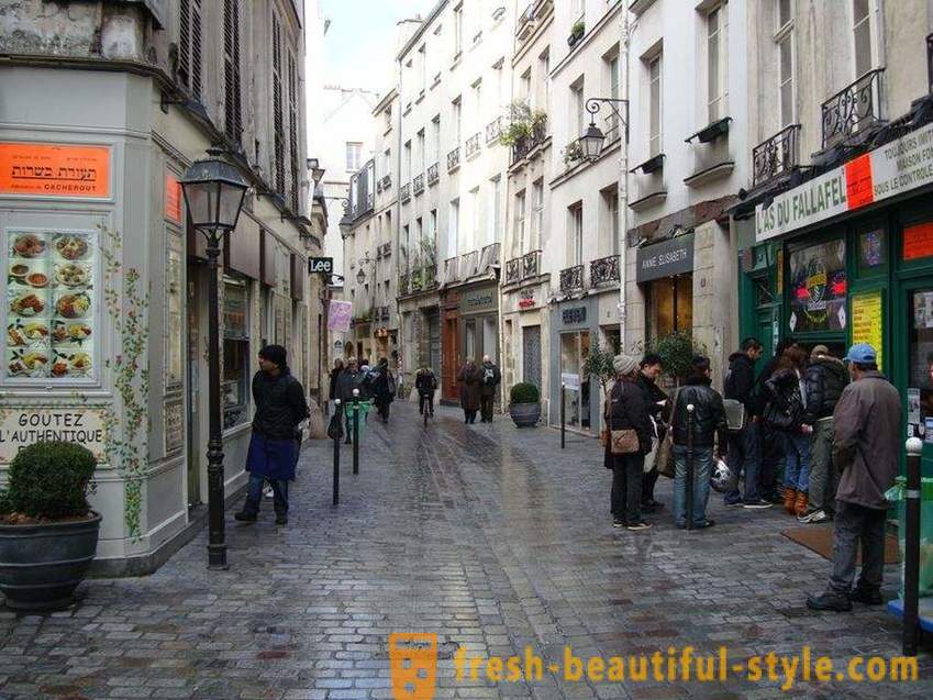 Tempat menarik di Paris pada pendapat penduduk bandar