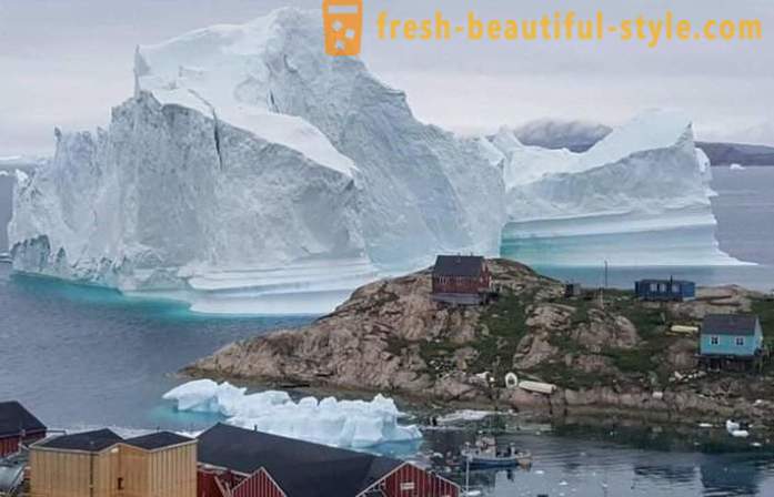 Kampung Greenland diancam oleh bilangan besar