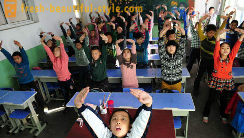 Di China, sistem baru tidak mengalihkan perhatian pelajar
