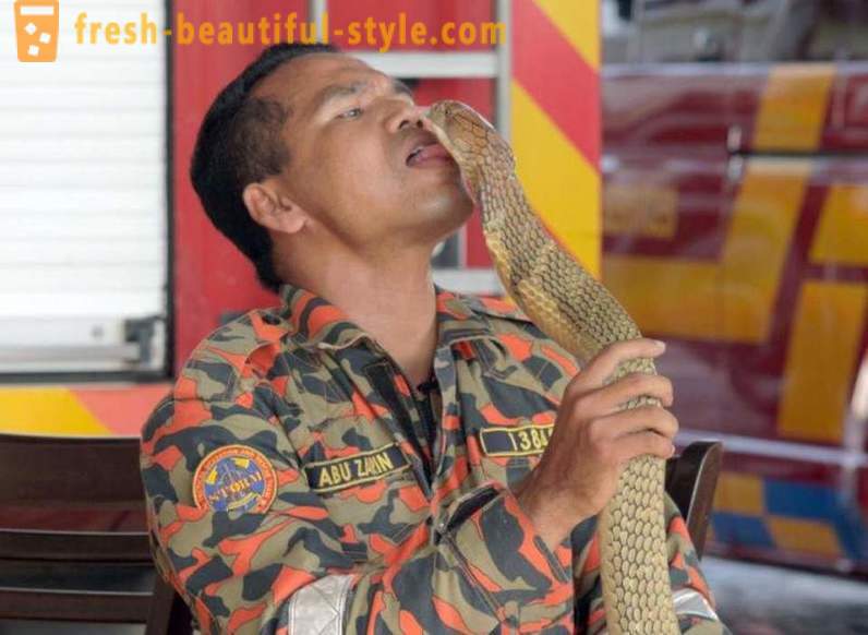 The tamer terkenal cobras mati akibat gigitan