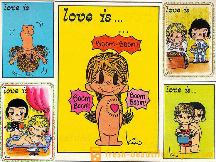 Tragis kisah cinta satu pengarang buku komik yang terkenal Love Is ...
