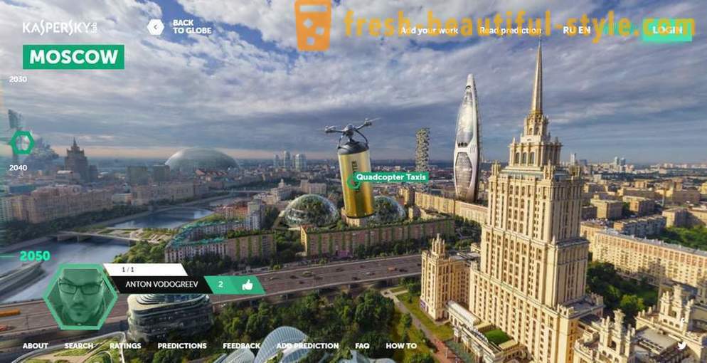 Apa yang akan Moscow pada 2050