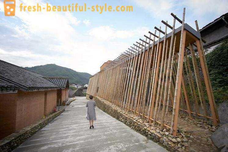 China telah membina bandar buluh