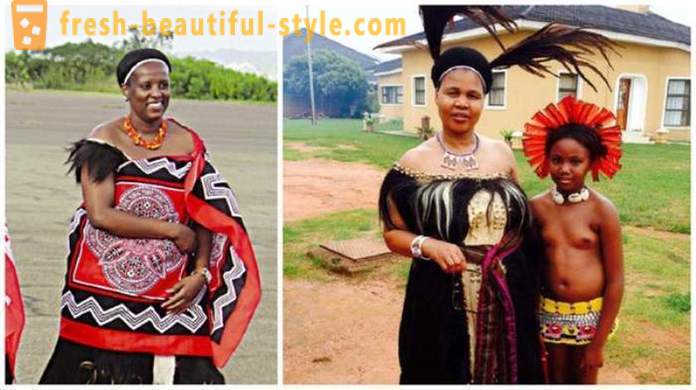 Rotan Holiday dan yang perawan perarakan di Swaziland