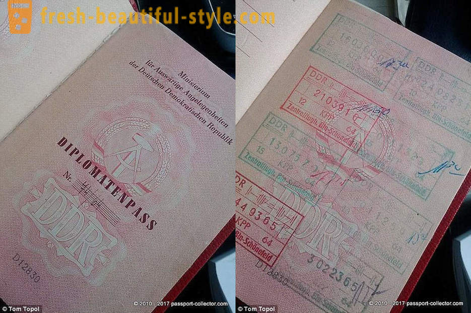 Negeri pasport yang jarang berlaku yang tidak lagi wujud