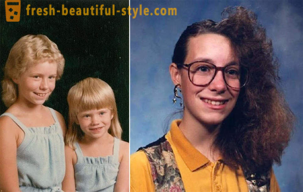 Gaya rambut bergaya 80-an 90-an