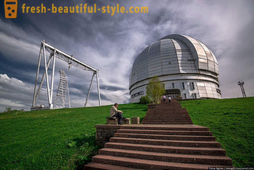 RATAN-600 - teleskop terbesar di dunia antena radio