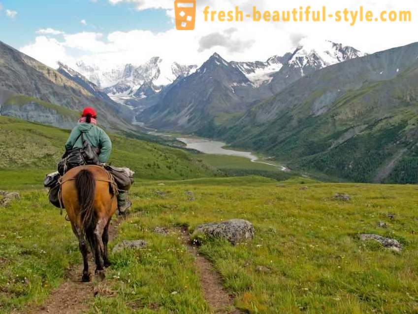 8 gunung yang paling indah Rusia bahawa ia tergoda untuk menakluk