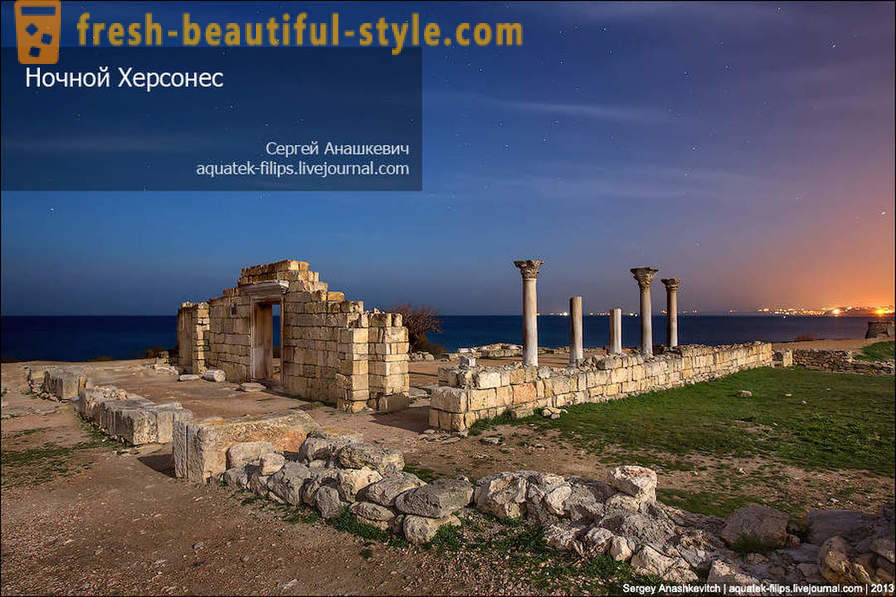 Chersonesos di Sevastopol, kerana dia adalah hampir tidak pernah dilihat