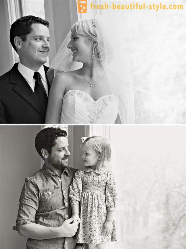 Bapa dan anak perempuan dicipta semula gambar-gambar perkahwinan selepas kematian ibu saya