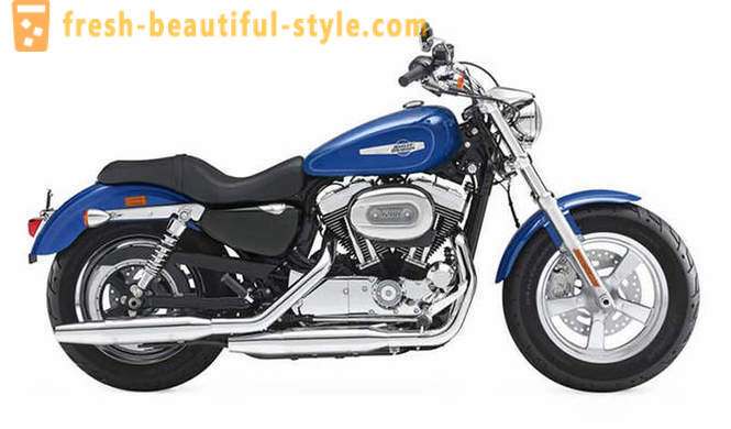 Model yang berbeza daripada motosikal dari Harley-Davidson?