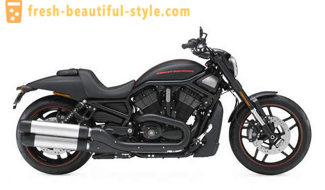 Model yang berbeza daripada motosikal dari Harley-Davidson?