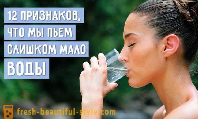 12 tanda-tanda yang kita minum air terlalu sedikit