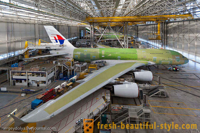 Bagaimana untuk membina A380 dan bagaimana mereka melihat dalam