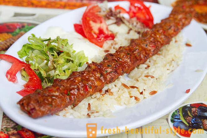 Hidangan yang paling popular di Masakan Turki