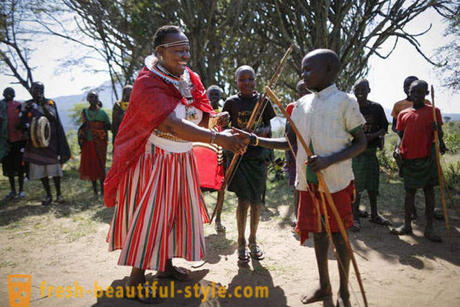 Pemanah suku Pokot dari Kenya