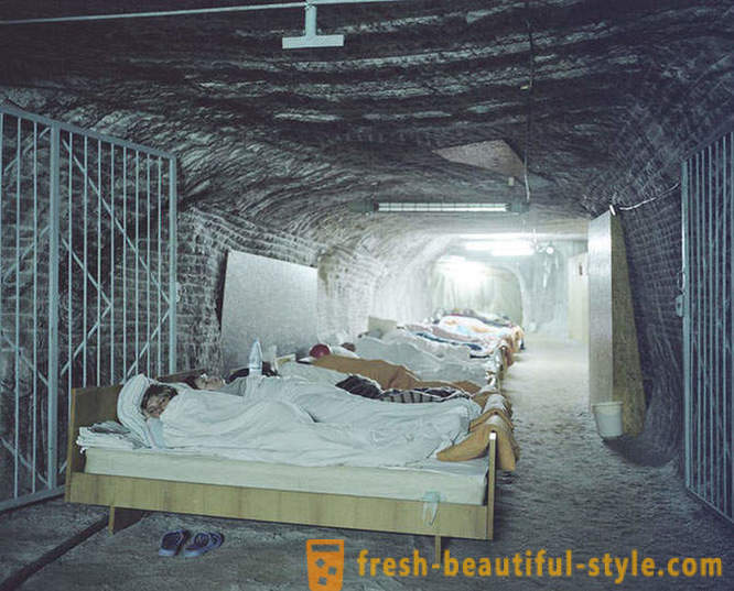 Lawatan ke sanatorium bawah tanah untuk asma