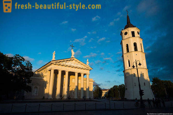 Berjalan melalui yang baik dan buruk Vilnius