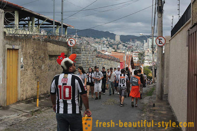 Bandar-bandar yang akan mengambil bola sepak perlawanan Piala Dunia 2014. Belo Horizonte