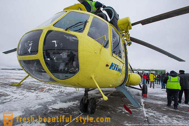 Kami domestik Mi-8 - helikopter yang paling popular di dunia
