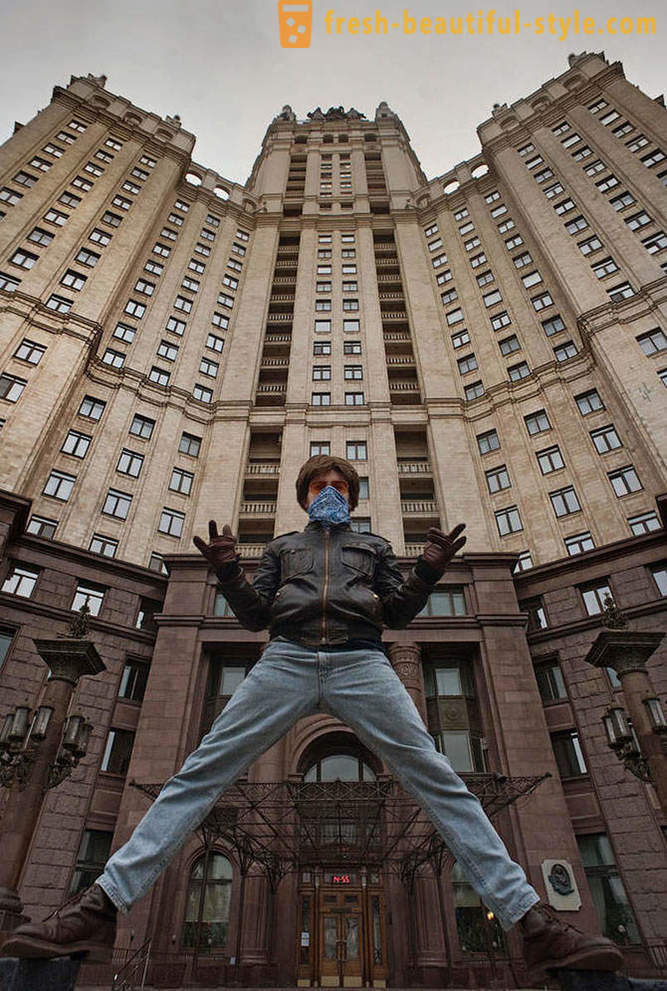 Satu hari hipster Moscow