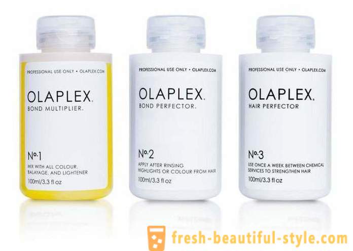 Bermakna untuk memulihkan rambut Olaplex: ulasan