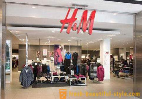 H & M Kedai di Moscow, alamat, pelbagai barangan