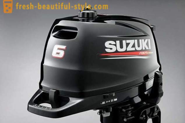 Suzuki (motor sangkut): model, spesifikasi, ulasan