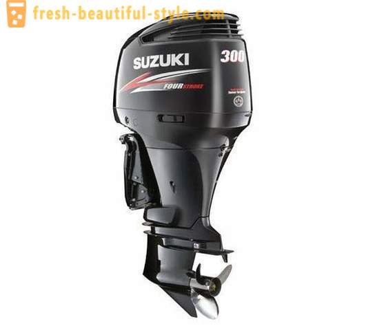 Suzuki (motor sangkut): model, spesifikasi, ulasan