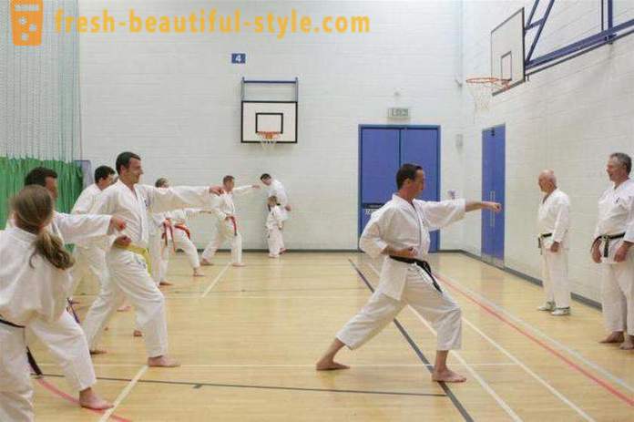 Karate: teknik dan nama-nama mereka