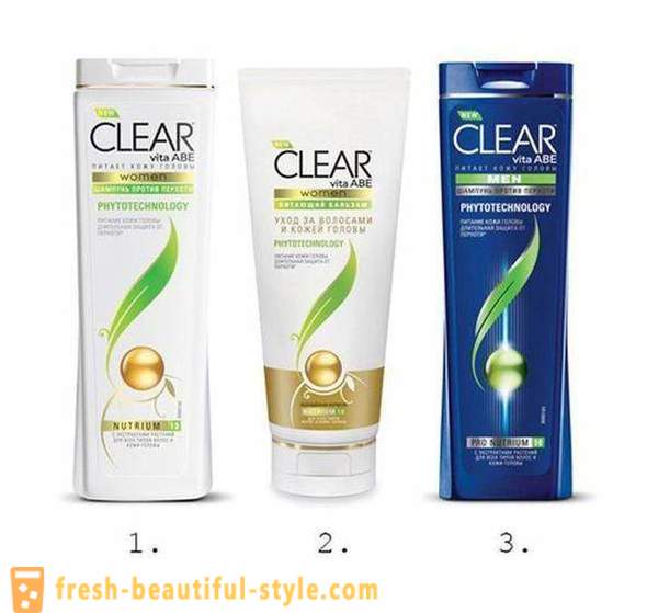 Syampu Clear Vita Abe: komposisi, jenis dan ulasan pelanggan
