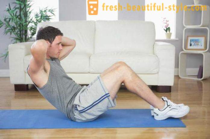 Memanaskan badan sebelum bersenam di rumah: satu set latihan