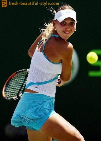Elena Vesnina: berbakat pemain tenis Rusia