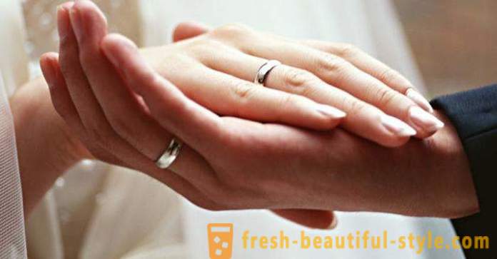 Cincin perkahwinan: cadangan utama pasangan pengantin