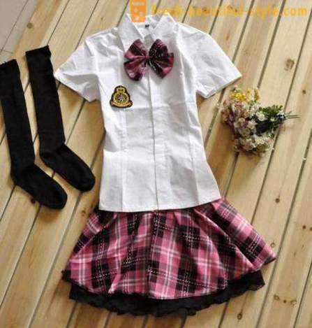 Seragam sekolah Jepun sebagai trend fesyen
