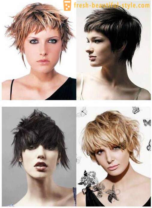 Model rambut digred pada rambut panjang yang berbeza. Siapakah yang akan potong rambut ini