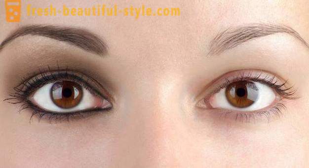 Make-up dan bentuk mata. tips berguna dari artis-artis solek