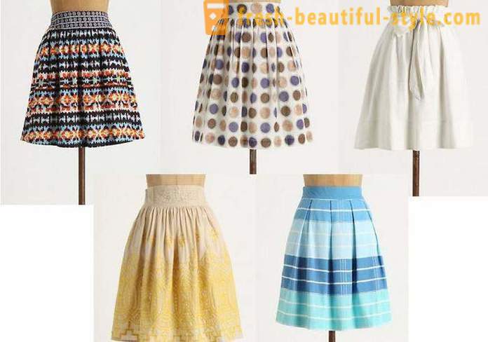 Gaya dan jenis skirt