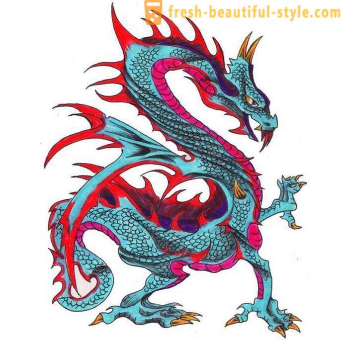 Dragon: Nilai reka bentuk tatu dan lakaran. Bagaimana untuk memilih tatu naga?