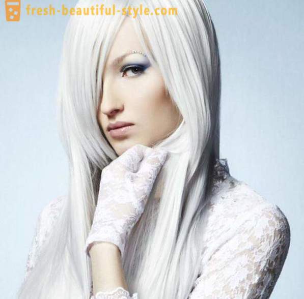 Rambut putih. Tips pewarnaan dan Penjagaan